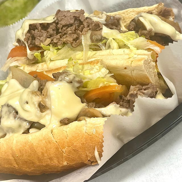 Steak & Cheese Sub.