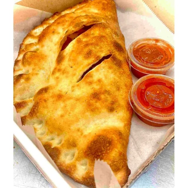 Meat Calzone.