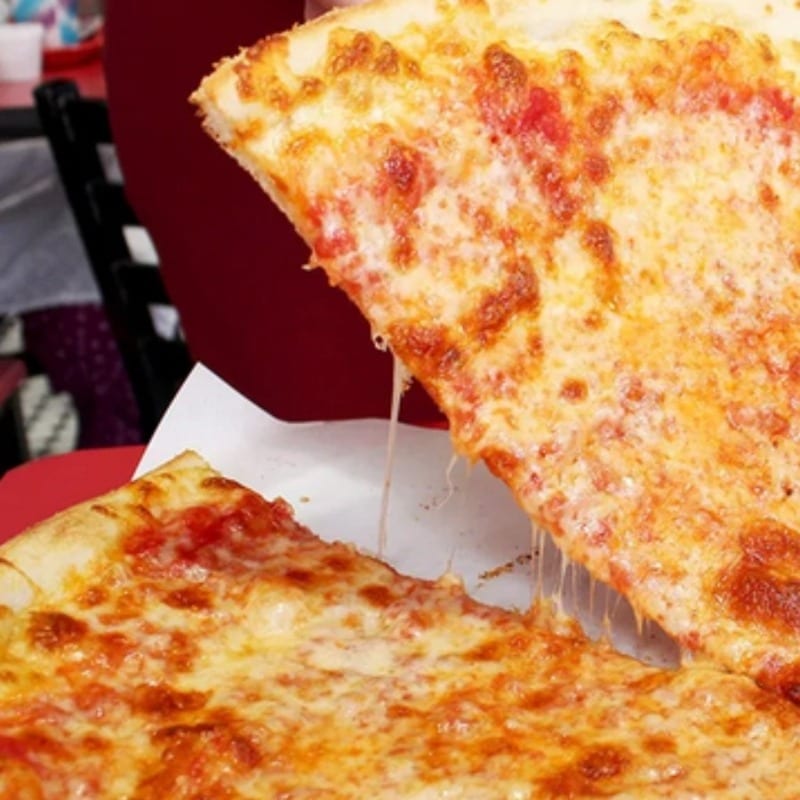 1 Slice, Side Salad & Drink.