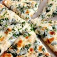 Chicken Spinach Alfredo.