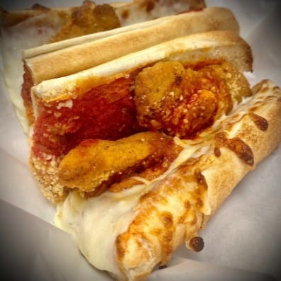 Chicken Parmesan Sandwich.