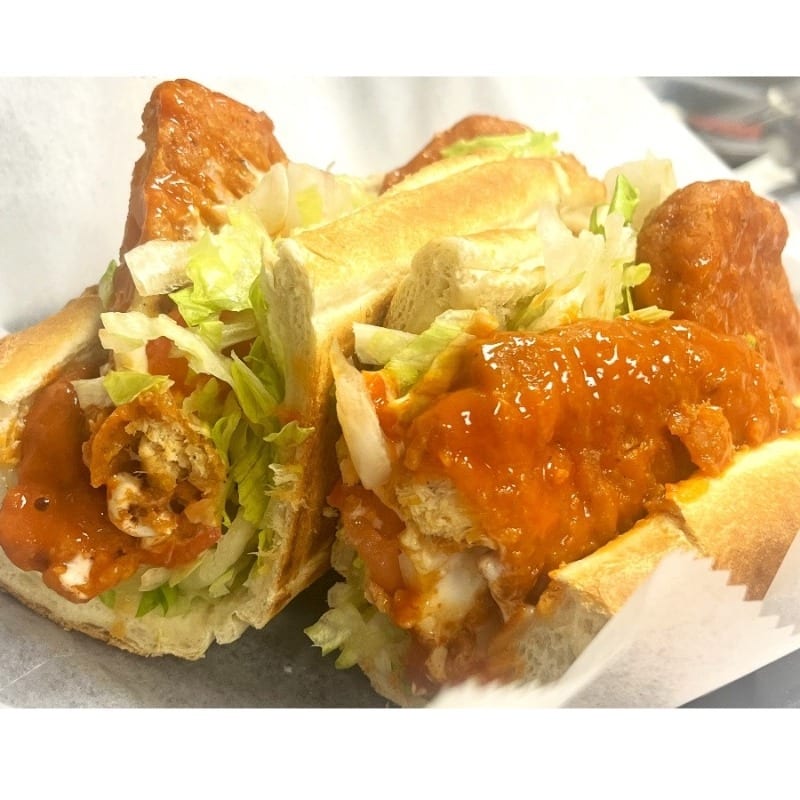 Chicken Finger Sub Sandwich.