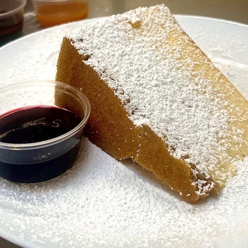 NY Style Cheesecake.