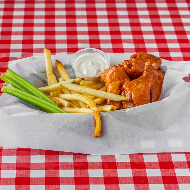 5 Wings with a Side.