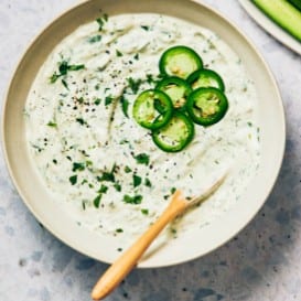 Jalapeno Ranch Dip.